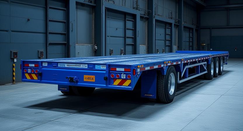 Multi-axle heavy haul trailer